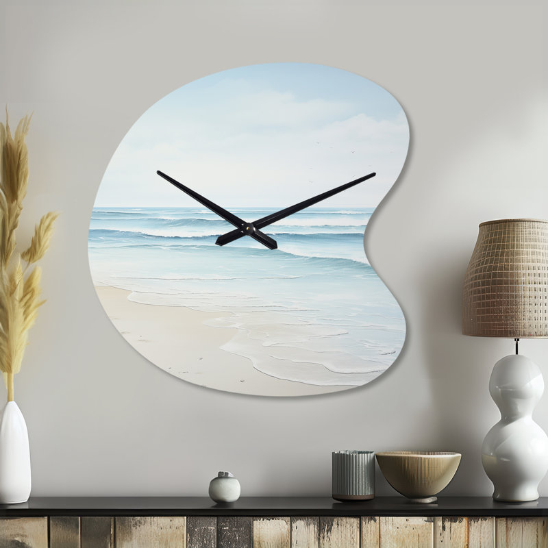 Horloge murale plage de plage I, Petit