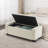 Banc de rangement avec repose-pieds 49 po-194189392