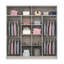 Manufactured Wood Wardrobe