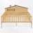 Wood Platform Bed With Led Light-114071860