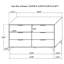 Commode 6 tiroirs Kendall - blanc