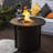 Propane Round Fire Table 40000BTU Propane Fire Pit Table