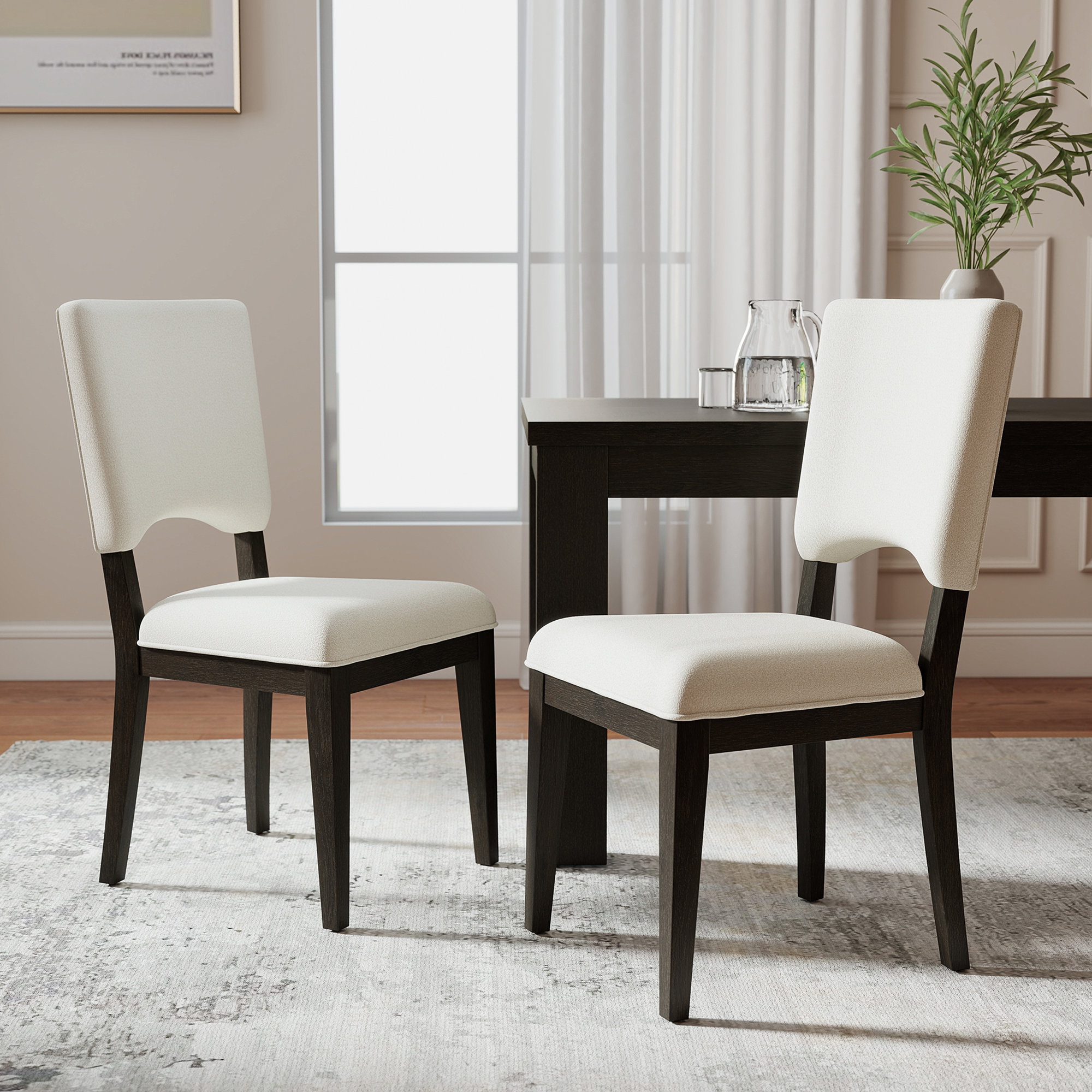 Dutton Dining Chair (Set of 2), Cracked Espresso