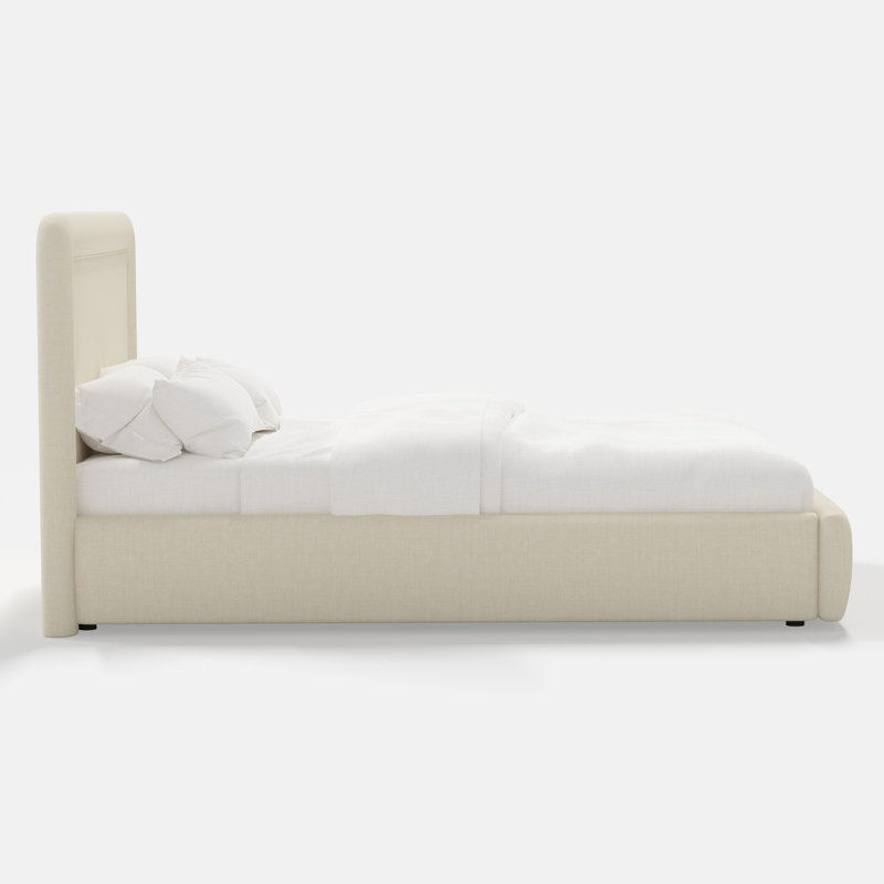 Stoffer Home x Cloth and Co. Marisa Bed, Twin, Relaxed Linen Cream