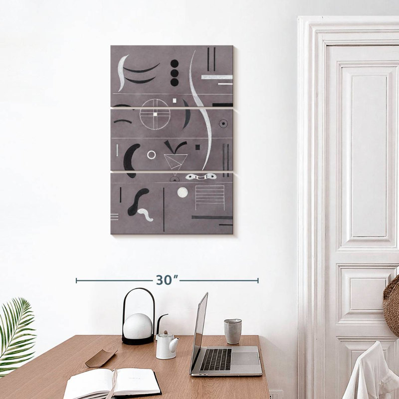 Four Parts, 32" H x 20" W