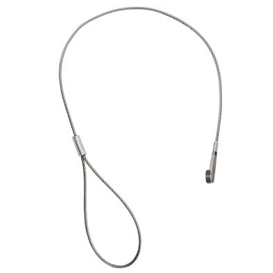 1.11'' H x 3.46'' W Stainless Steel Metal