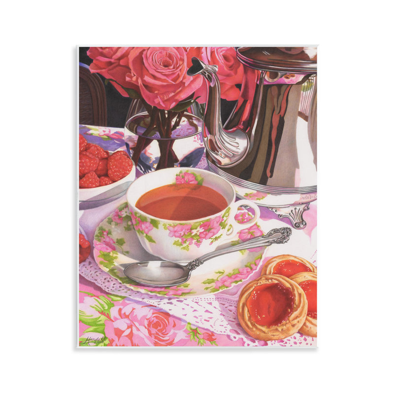 «Tea & Strawberry Cookies» par Mardell Schuster