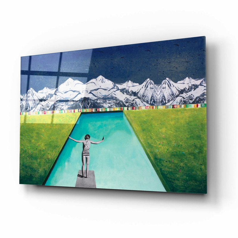 «PRINT» par DB Waterman, H 12 po x l 16 po x P 0,13 po