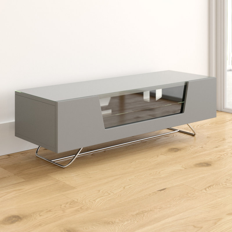 Tatjana Unfinished TV Stand for TVs up to 60", Grey