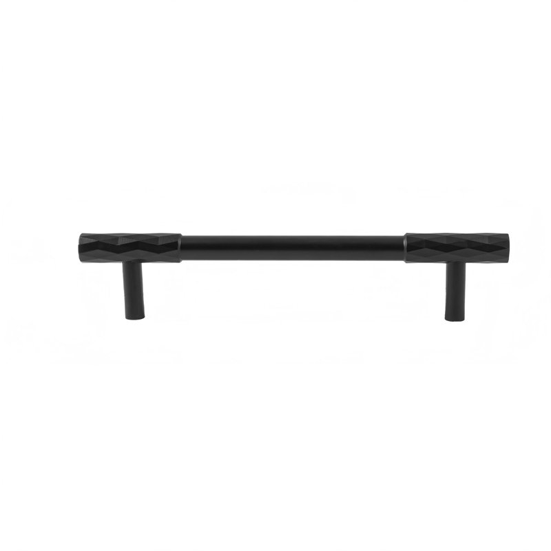 Ensemble de poignées de barre de centre à centre, Noir mat, 5"