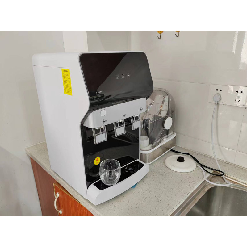Soopyk Black Countertop Bottleless Electric Filtered Water Dispenser