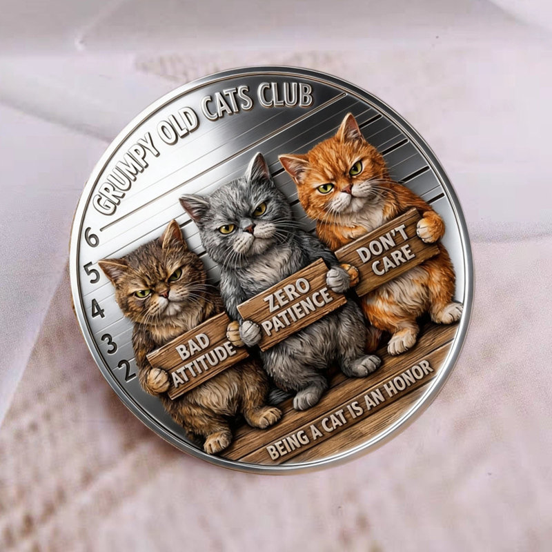 Bad Tempered Old Club Commemorative Coin
