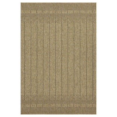 Terre 7 pi. 10 po X 10 pi 3 po Tapis intérieur / extérieur