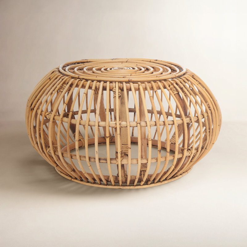 Berlare Round Pouf Ottoman