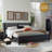 Danziar King Slat Panel Bed-123102286