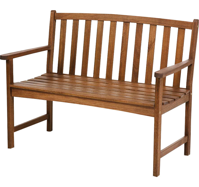 Indoor/Outdoor Eucalyptus Wood Bench
