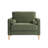 Garren 39.8" Square Arm Tufted Club Chair-95356717