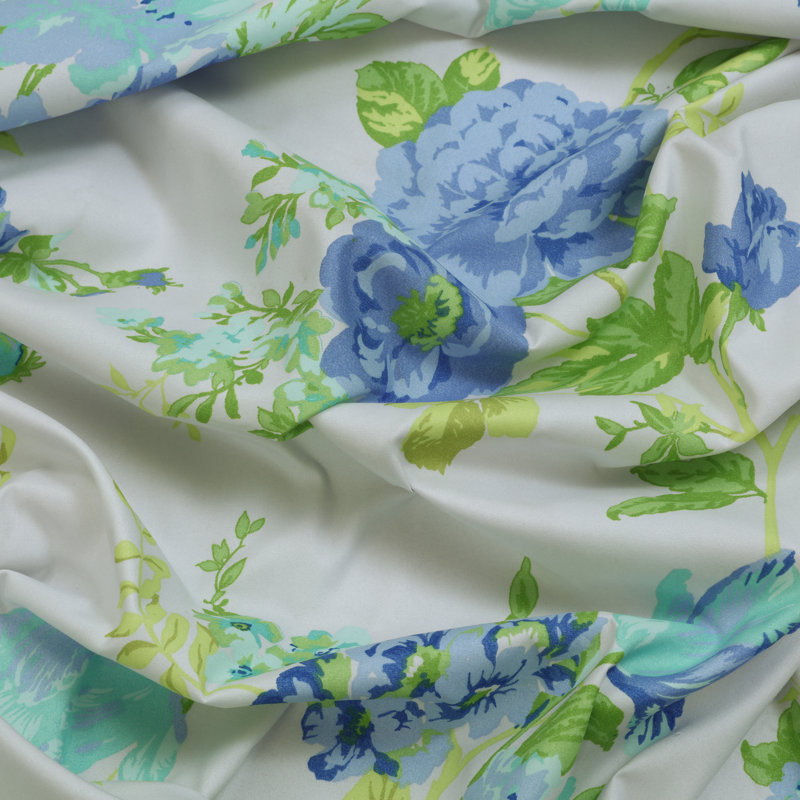 Ensembles de draps 100% microfibre brossée 4 pièces de draps de 16 po, Double, Vitalité, Floral