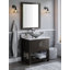Meuble-lavabo 36 po avec comptoir en marbre de Carrare et lavabo-934489199