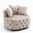 Living Room Chair In Khaki: Modern Accent Velvet Leisure Chair: Khaki-920928388