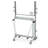 Nexus Freestanding Porcelain Magnetic Medium - 4' - 6' Whiteboard