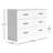 Arkia 47" W 6-Drawer Manufactured Wood Dresser-1140433955