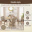 Table de comptoir carrée 45 pouces Modern Farmhouse
