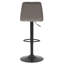 Adelaid Swivel Upholstered Adjustable Height Counter Stool with Metal Frame-1864943535