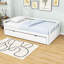 Twin-to-King Wood Daybed with Pull-Out Twin Trundle and Strong Frame-1863472821