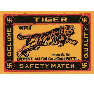 " Tiger Safety Match "
