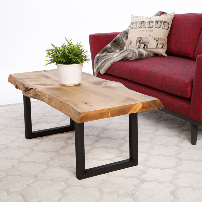 Base de table en U 15 po, Noir