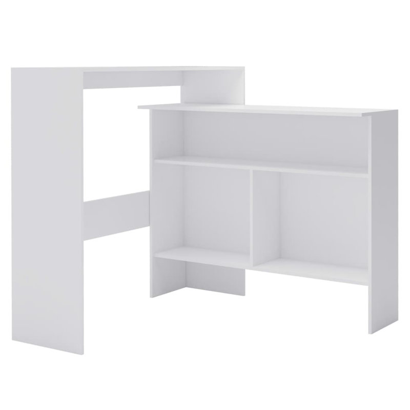 Connemara Dining Table, White, White