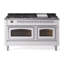 ILVE Nostalgie II Noblesse 60 in Dual Fuel Range, 9 Burner, Griddle-845906337-845906350