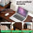 Bamboo Folding Desk