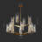 Eilon 12 - Light Dimmable Tiered Chandelier