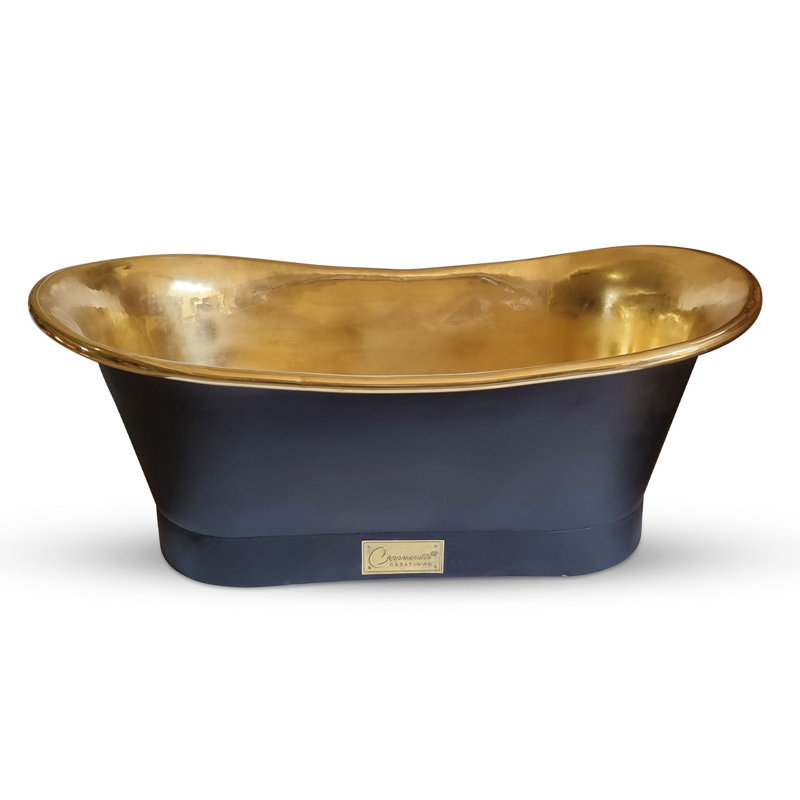 1700mm x 690mm Soaking Copper Bathtub