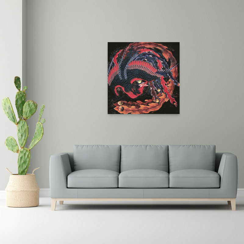 Reproduction d'art mural Phoenix, H 48 po x l 48 po