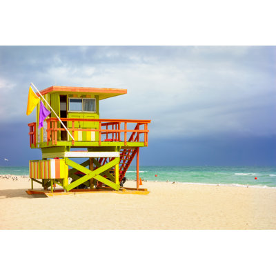 Miami Beach - Wrapped Canvas Print
