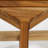 Rayleah Triangle Solid Teak Wood Freestanding Bathroom Shelves
