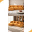 Canapé modulaire combiné, canapé Cloud confortable, canapé combiné de style repose-pieds, canapé en chenille, canapé à assise profonde avec coussins-514574359