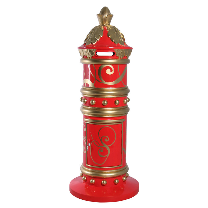 Santa's North Pole Resin Mailbox