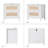 Rattan Nightstand (Set Of 2) With Wireless Charging Station & Two Drawers-1480598861