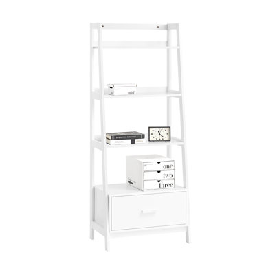 Jedidiah 160cm H Ladder Bookcase