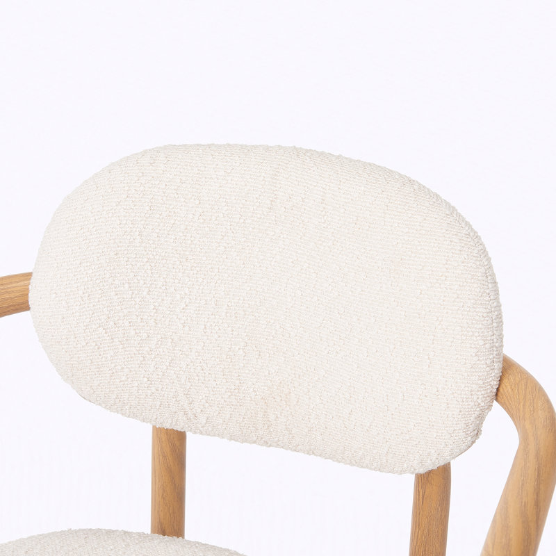 Chaise d'intérieur rembourrée, ensemble de 2, Érable, Érable, Maple