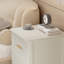 Table de chevet spacieuse avec rangement en MDF, style moderne, chambre à coucher et salon