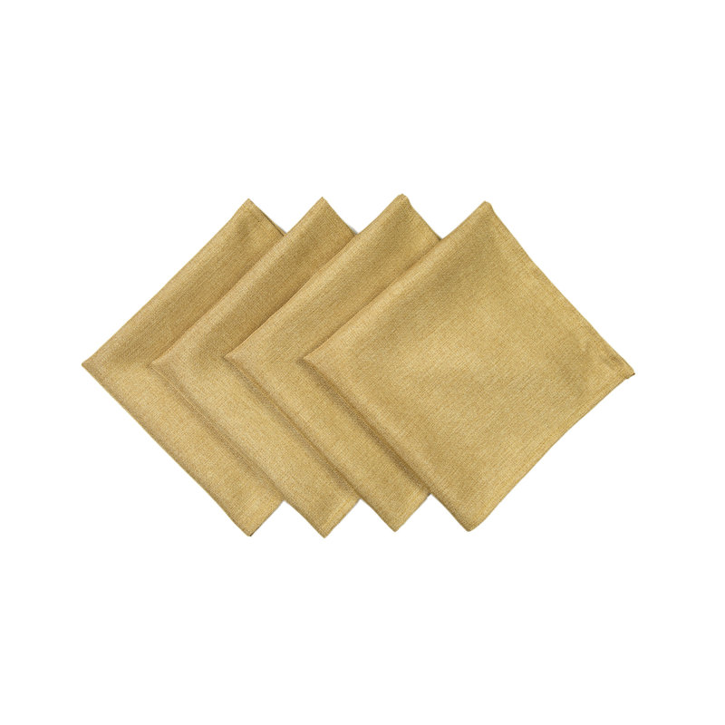 Serviette 20 po Sharleen, Or