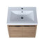 Meuble-lavabo simple avec plateau en résine 23,62 po Thynedale-459350685