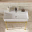 Everly Quinn Ananya 16.3'' White Ceramic Rectangular Bathroom Sink with Overflow