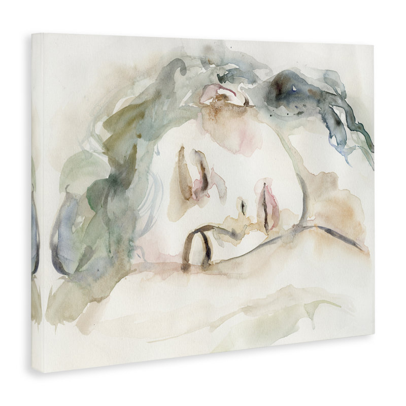 Art mural sur toile Peaceful Rest, design par Victoria Barnes, H 30 po x l 40 po