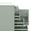 Ensemble de meuble-lavabo 36 po avec lavabo, tiroir basculant, portes et support, armoire de salle de bain avec tiroirs et tablette réglable-363014488